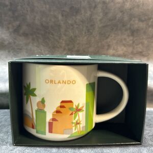 Starbucks Florida You Are Here Collection Coffee Mug 2013 Orlando Florida NEW
